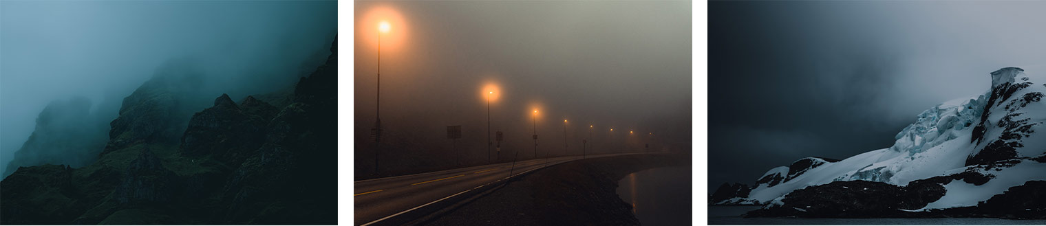 Minimal and Moody Landscape Photography