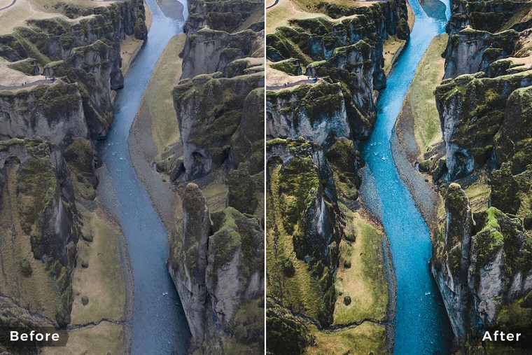 Aerial and Drone Photography Lightroom Presets