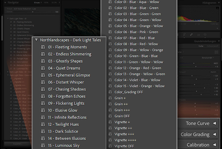 How the presets work