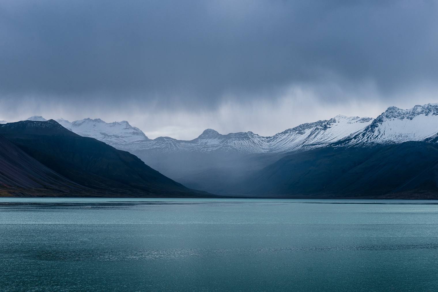 Photo edited with Lightroom presets for snowy winter landscapes