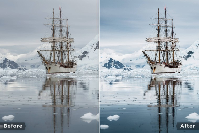 Lightroom Presets for Arctic & Antarctic Landscapes