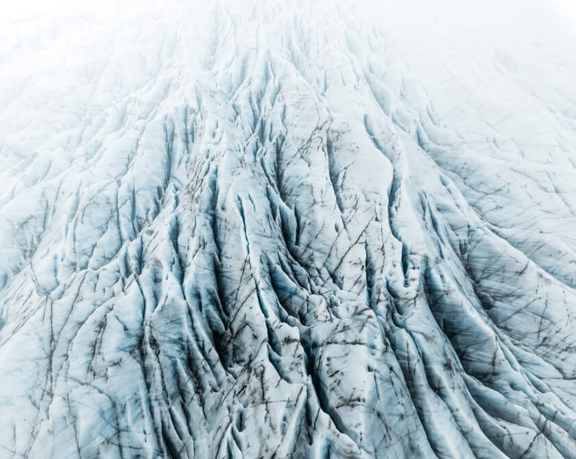 Aerial Photography of Glaciers in Iceland by Northlandscapes