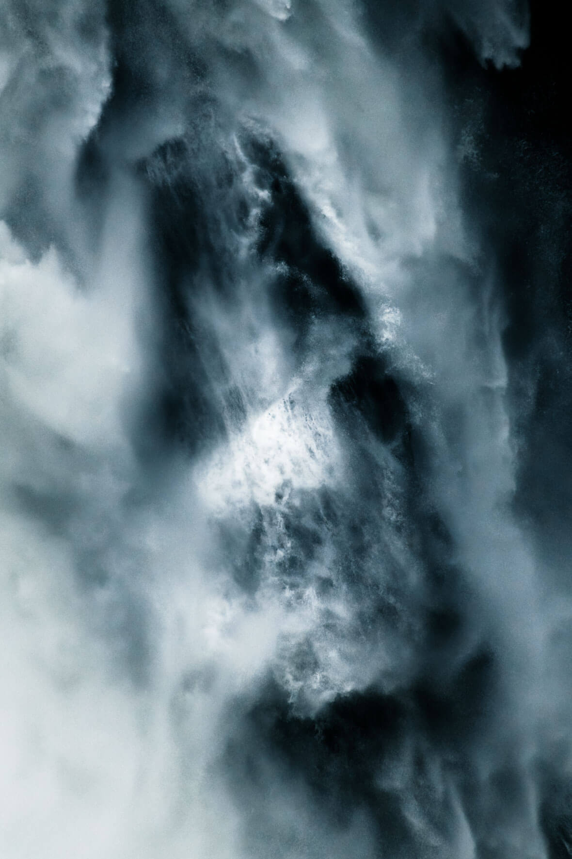 Abstract interpretation of Vøringsfossen waterfall in Norway by Northlandscapes