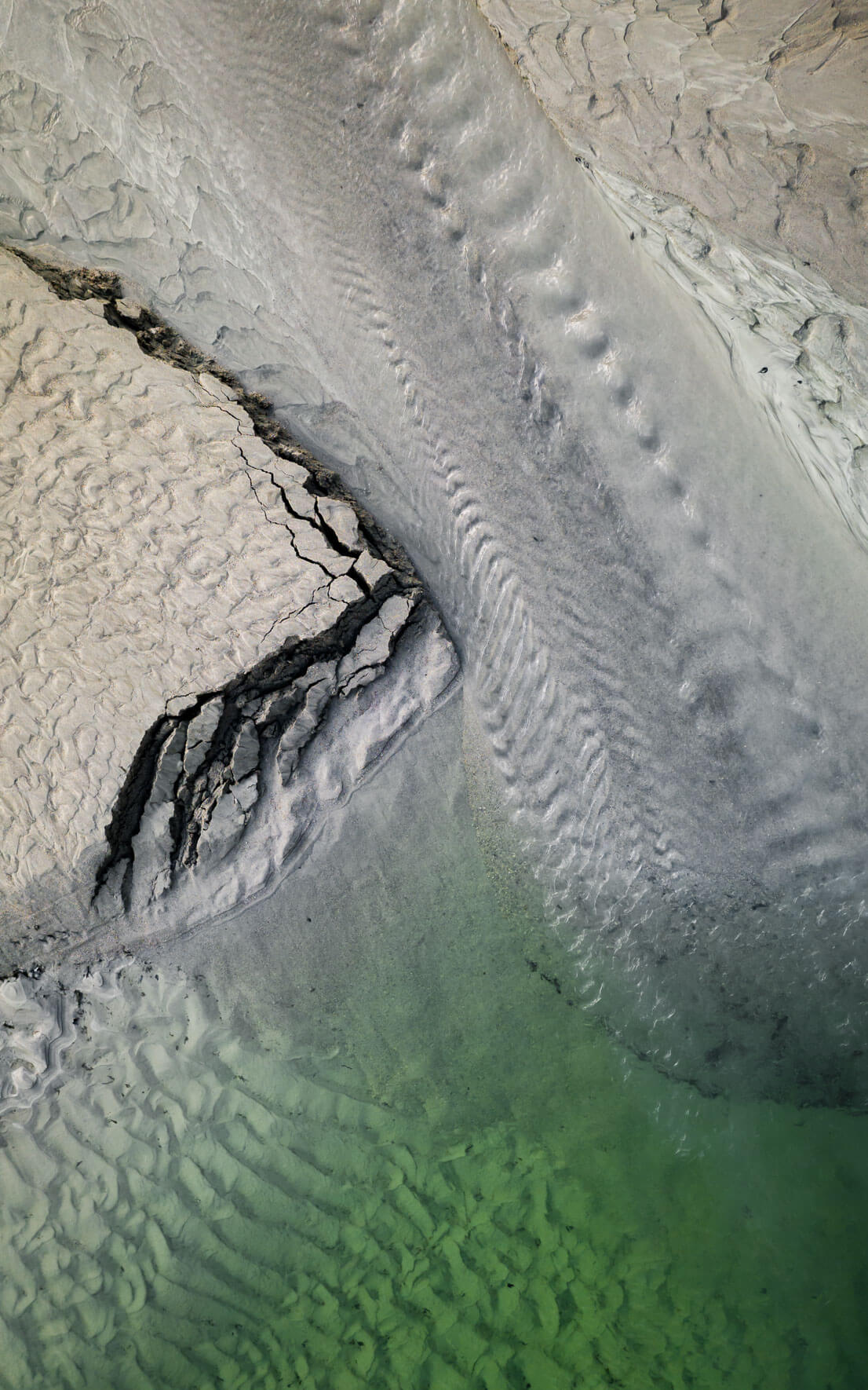Glacier river in Norway