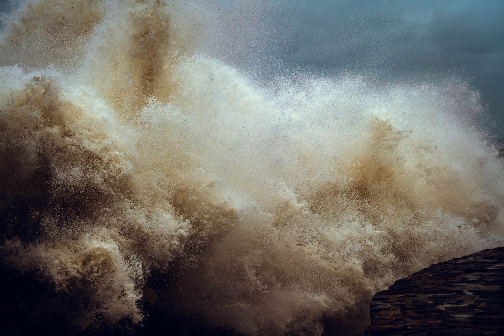 Dramatic landscape photography of ocean landscapes