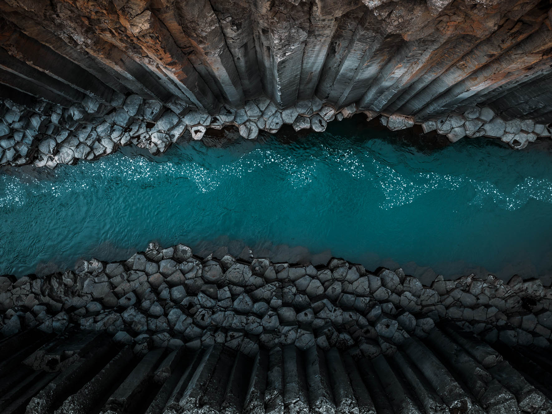 Stuðlagil Basalt Canyon in Iceland - Fine Art Photography by Jan Erik Waider