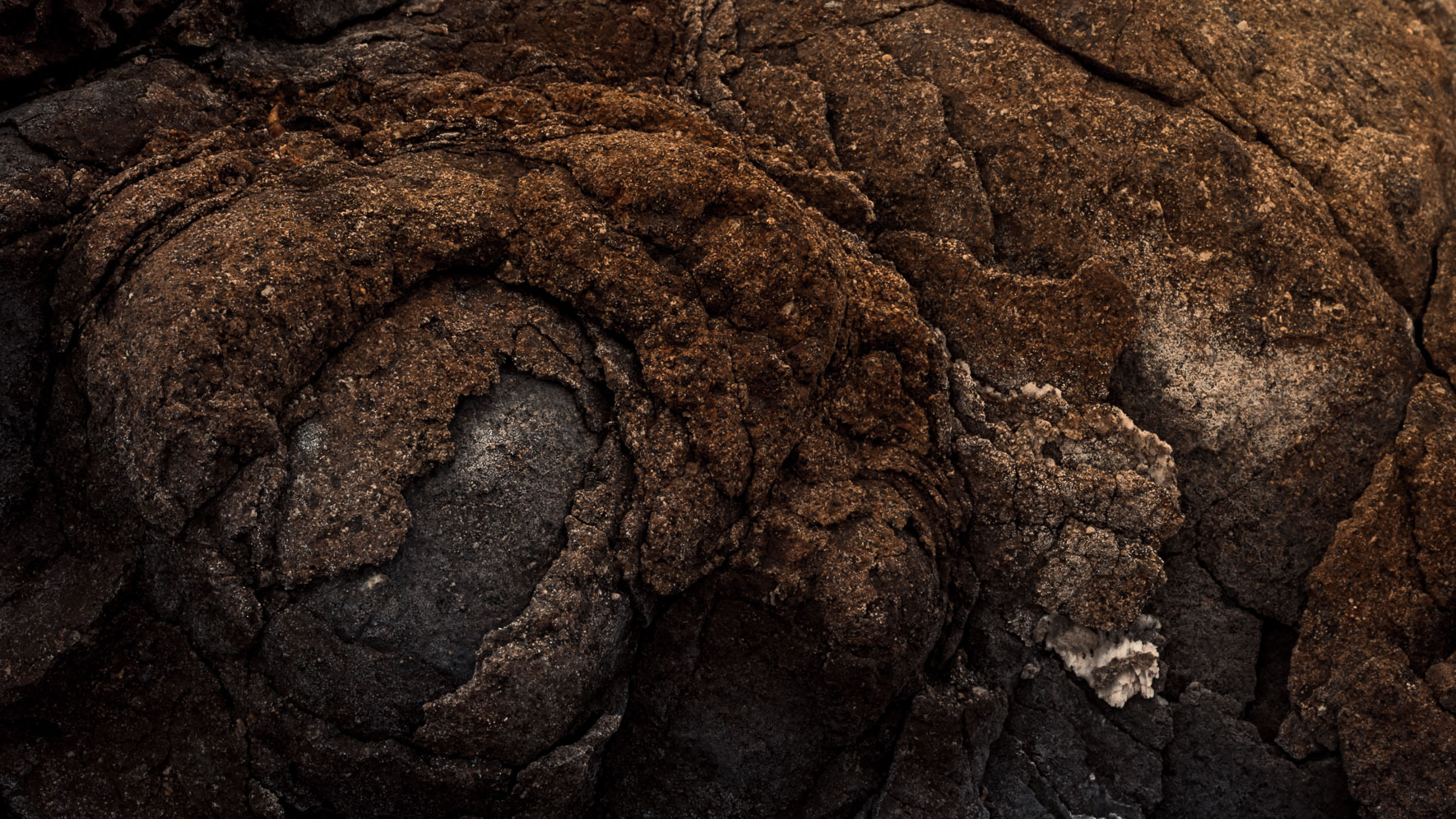 Volcanic Rocks of the Krafla Lava Field in Iceland