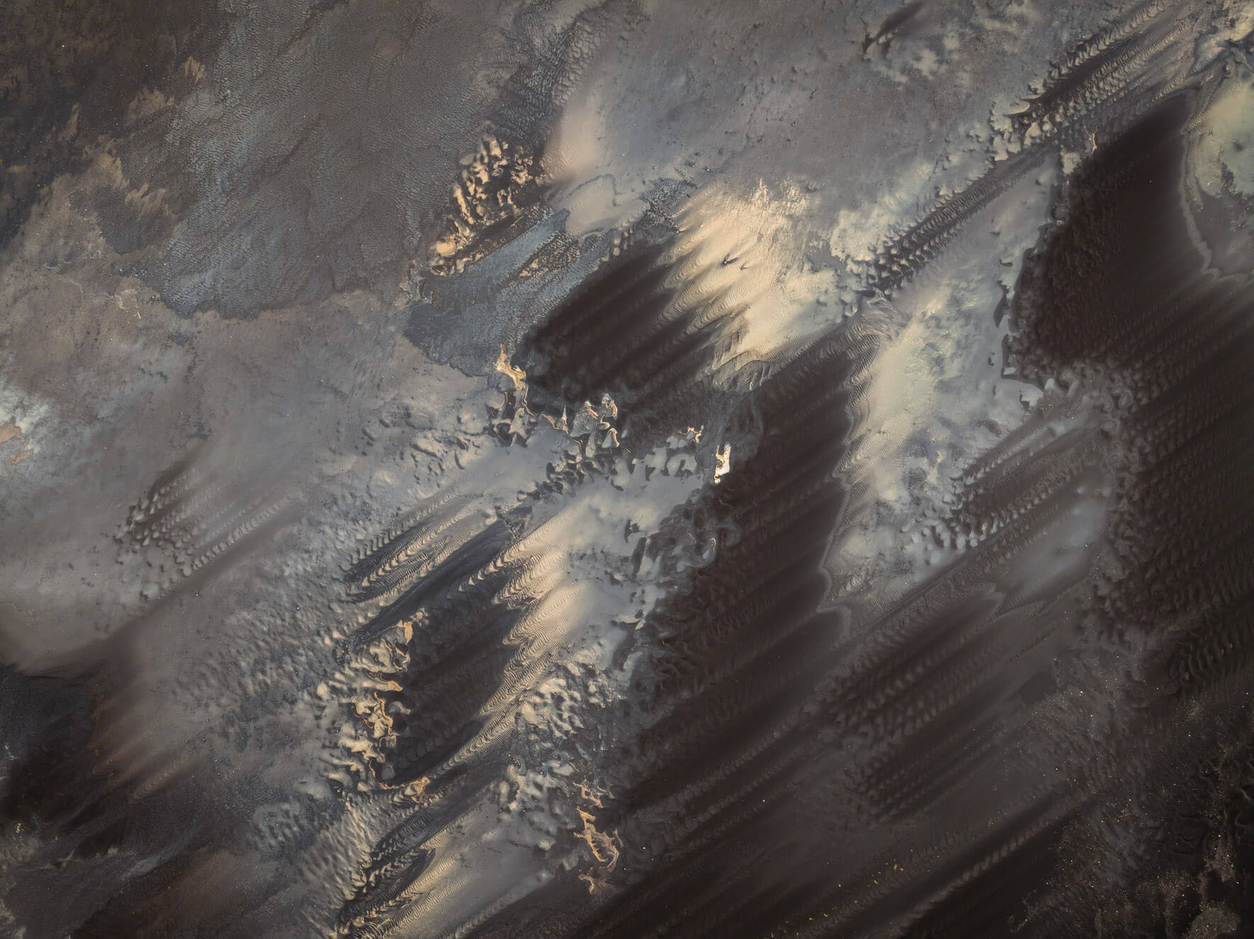 Abstract Aerial Photography of Iceland by Jan Erik Waider