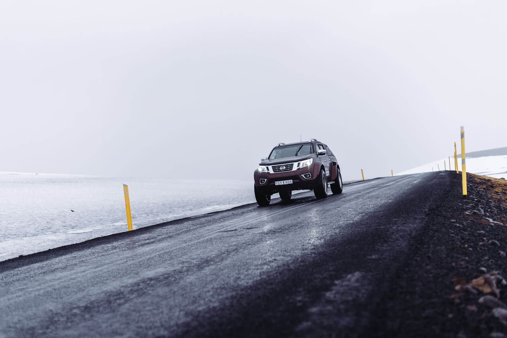 Nissan Navara AT35 (Arctic Trucks) in the Westfjords, Iceland