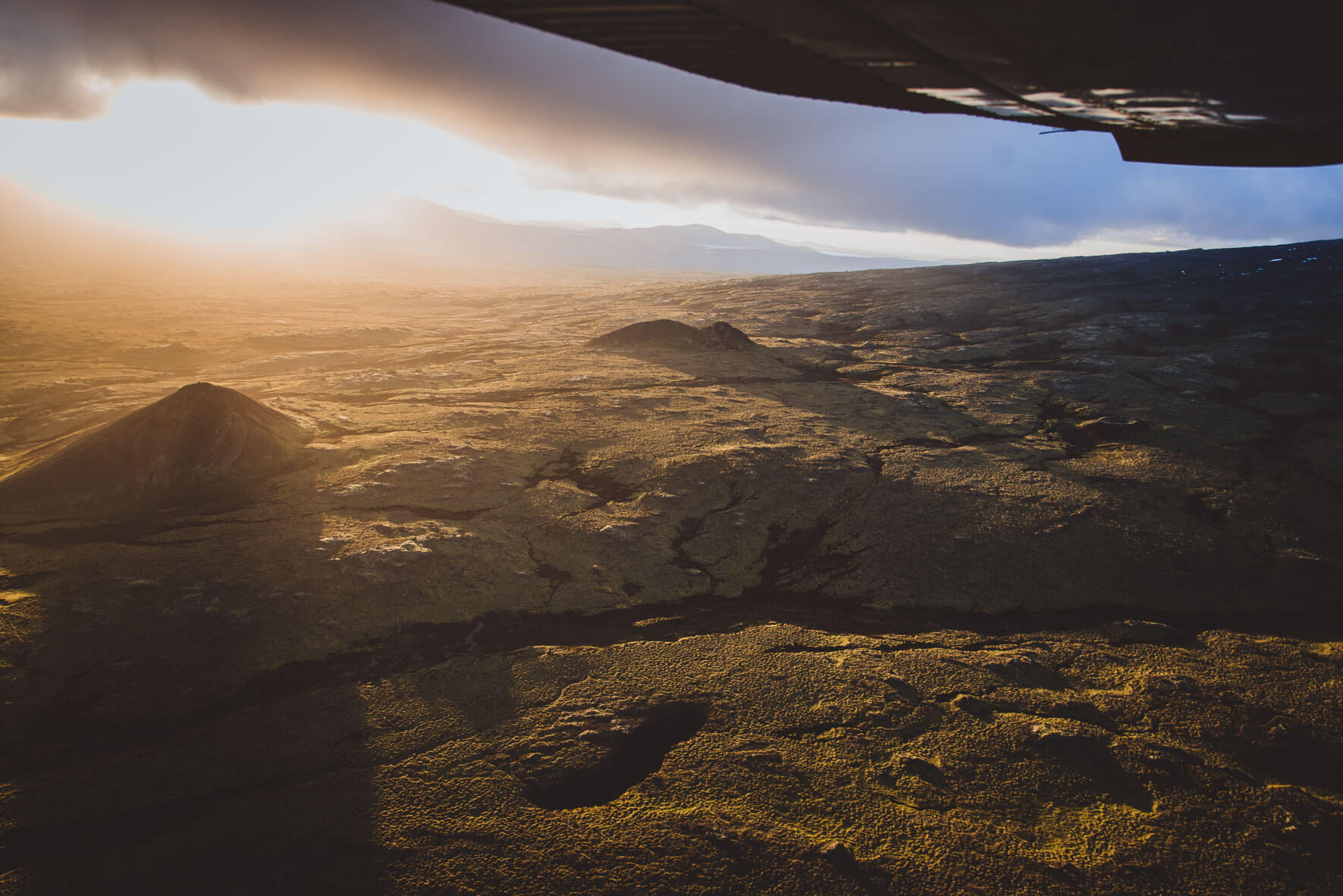 Iceland seen from a Cessna 207 in Autumn