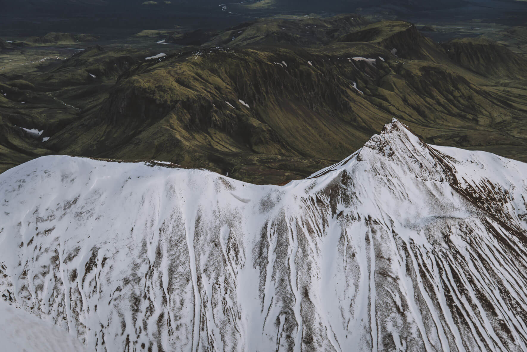 Mountains of Landmannalaugar in Iceland