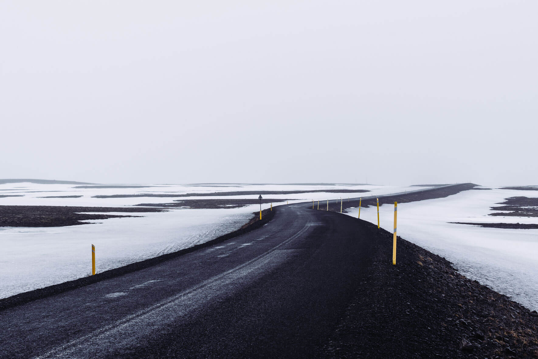 Winter road trip in the Westfjords of Iceland