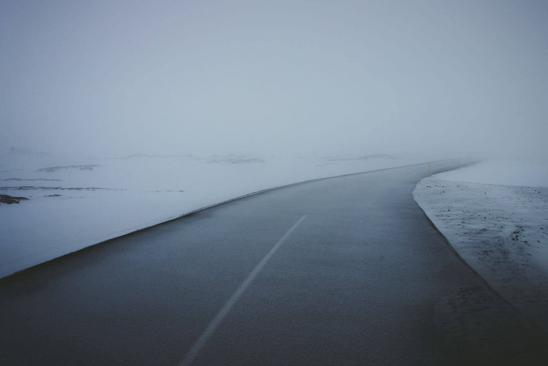 Road into nowhere, Iceland