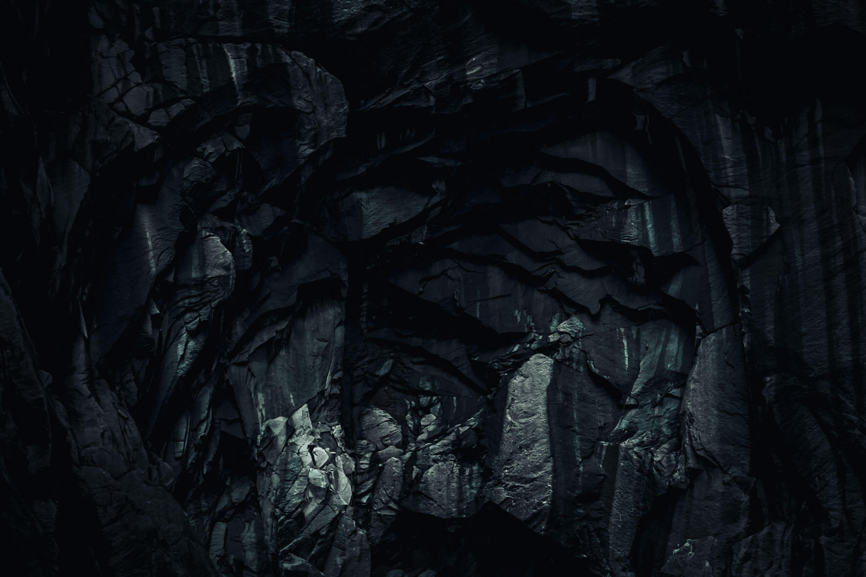 Dark and moody mountain texture