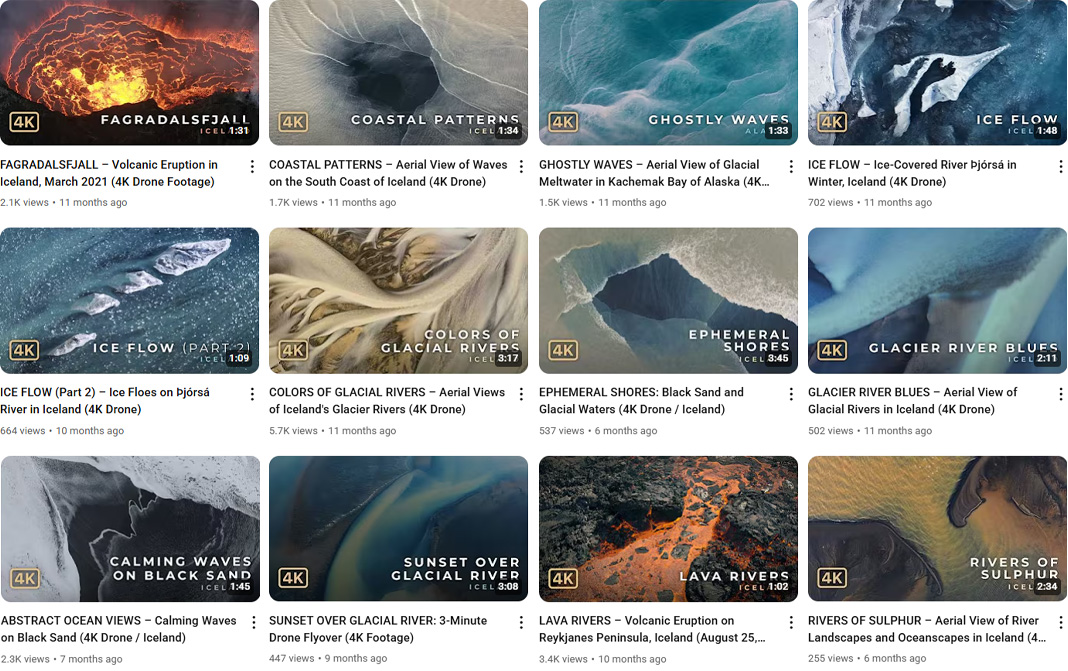 YouTube Channel of Northlandscapes, Jan Erik Waider